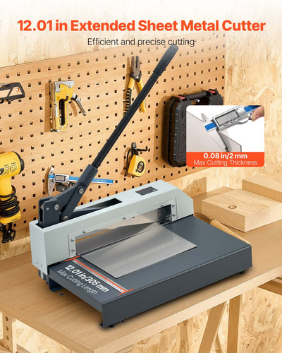 Manual guillotine sheet - 12",